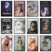 Ariana Grande Positions อัลบั้มศิลปะผ้าใบจิตรกรรม-ที่มีคุณภาพสูงตกแต่งผนังและเหมาะพัดลมของขวัญ