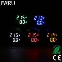 ✴☸ Mini Digital Voltmeter Ammeter 22mm AC 20-500V 0-100A Amp Volt Voltage Tester Meter Dual LED Indicator Pilot Lamp Light Display