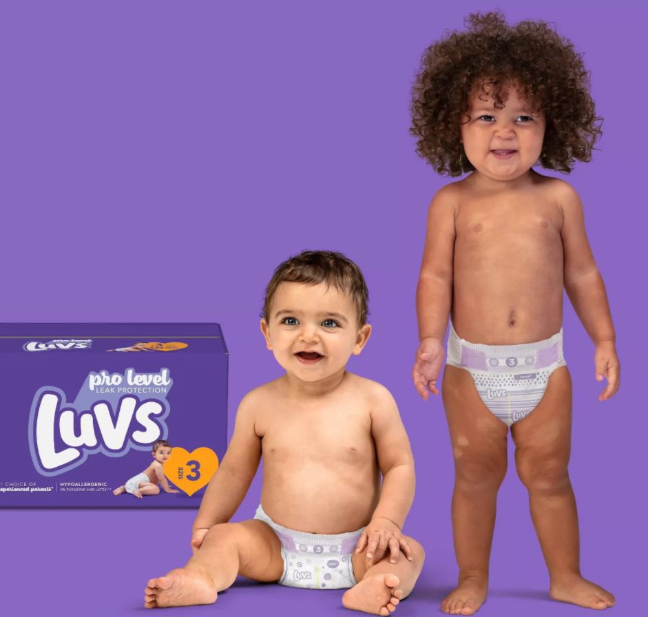 Luvs Ultra Leakguards Disposable Baby Diapers 160 Count Diapers Size 4 ONE MONTH SUPPLY Packaging May Vary 