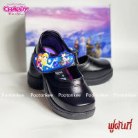 CHAPPY รองเท้านักเรียนหญิง รองเท้าหนัง Frozen รุ่น CF-226 ไซส์ 29-31 ของเเท้ พร้อมส่ง