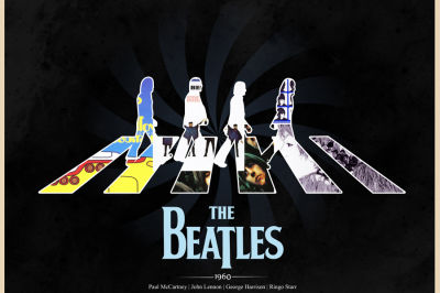 โปสเตอร์ The Beatles เดอะบีเทิล โปสเตอร์ติดผนัง ของแต่งบ้าน ตกแต่งห้องนอน 77poster