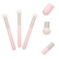 Small Mantou Concealer Brush Powder Foundation Natural Blending Brush Cosmetic Brush Lip Brush Makeup Brush Sponge Head Soft Hair Makeup Brushes