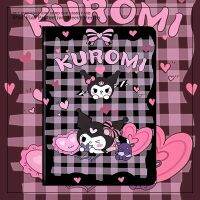 {RUBBIE Shell} Sanrio Kawaii Kuromi เคสสำหรับไอแพด Air 5 4 10.9 2022 iPad Pro 11 9th 8th 7th รุ่น10.2 5th 6th 9.7 Mini 6 5ปลอกซิลิโคน