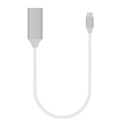 【support】 Huilopker MALL USB 3.1 USB-C เป็นอะแดปเตอร์ HDMI เป็นตัวเมียแปลงสำหรับ MacBook2016 /Huawei Matebook/smasung S8 USB Type C เป็นอะแดปเตอร์ HDMI