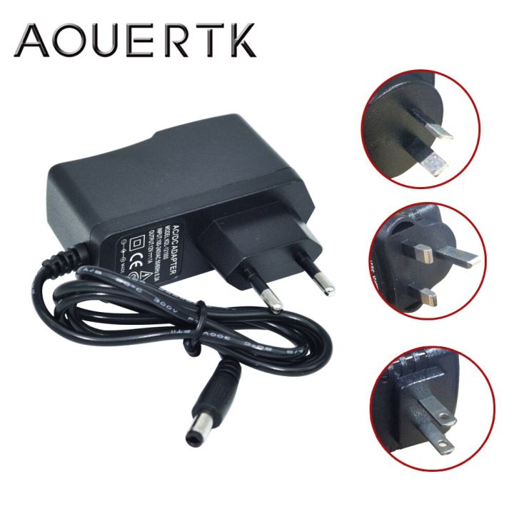 【100%-original】 AOUERTK Switching Power Supply Converter Adapter 12V 1A Eu/au/uk/us Plug Charger สำหรับกล้องวงจรปิด Security IP WIFI กล้อง AHD กล้อง