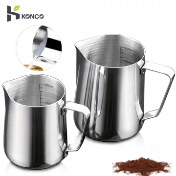 350ml Coffee Milk Frothing Creamer Mug SUS304 Stainless Steel Cup