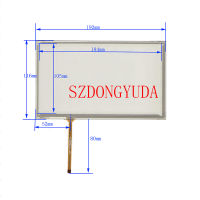 ใหม่ทัชแพด8นิ้ว4-line 192*117สำหรับ XWT2379รถนำทาง GPS หน้าจอสัมผัส Digitizer Glass Sen source