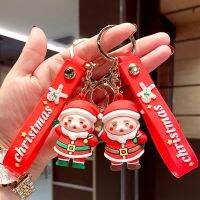 2022 Christmas Gift Doll Keychain Cute Creative Bag Small Pendant Activity Gift Santa Claus Christmas Tree Xmas