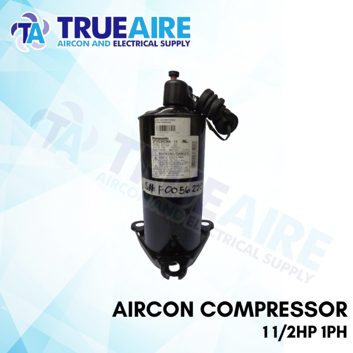 TRUE AIRE COMPRESSOR AIRCONDITIONING ROTARY PANASONIC 2P19S3R236A 1