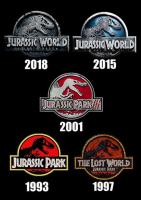 Jurassic Park 1-2-3 and Jurassic World 1-2 รวม 5 แผ่น - มาสเตอร์ (เสียง ไทย/อังกฤษ ซับ ไทย/อังกฤษ) DVD