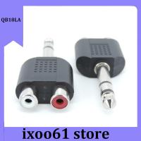 ixoo61 store 6.35 / 6.5 mm Male to Dual RCA Female connector converter audio and video adapter connection lotus three split RCA RF AV