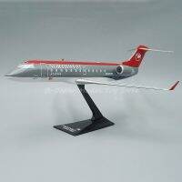 1:100ของเล่นโมเดลเครื่องบินสายการบินตะวันตกเฉียงเหนือ Nwa Crj-200 Collector Edition จำลอง