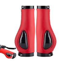 Bike Handle Grips Ergonomic Bicycle Hand Grips Liquid Silicone Scooters Handlebar Grips Soft Bike Grips Cycling Accessories Handlebars