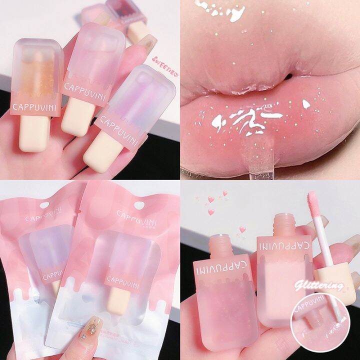 Lip Balm Oil Moisturizing Nourishing Water Glass Lip Glaze Hydrating