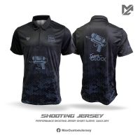 Max Custom Jersey เสื้อโปโลยิงปืน GLOCK ใหม่