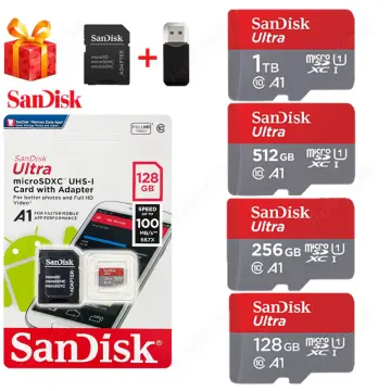Sandisk 64GB Ultra Micro SDXC UHS -1 Class 10 Card With Adapter 