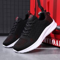 Men Sneakers Casual Breathable Black Running Man Shoes Spring Fashion Comfortable Sports Shoe Tenis Masculinos Zapatillas Hombre