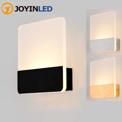 Modern Wall Sconce Light Gold Silver Black Metal Wall Sconce Lighting Indoor Led Wall Lamps Loft Stair Light Home Deco Arandela