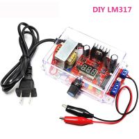 【cw】 LM317 Adjustable Regulated Voltage 110V 220V to 1.25V-12.5V Step-down Supply Module PCB Board Kits