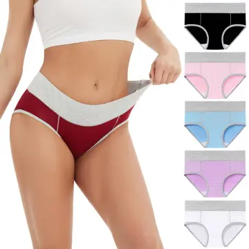 Cheap Middle Waist Lace Plus Size Panties Women Big Size Briefs Intimates  Female Underwear M L XL 2XL 3XL 4XL