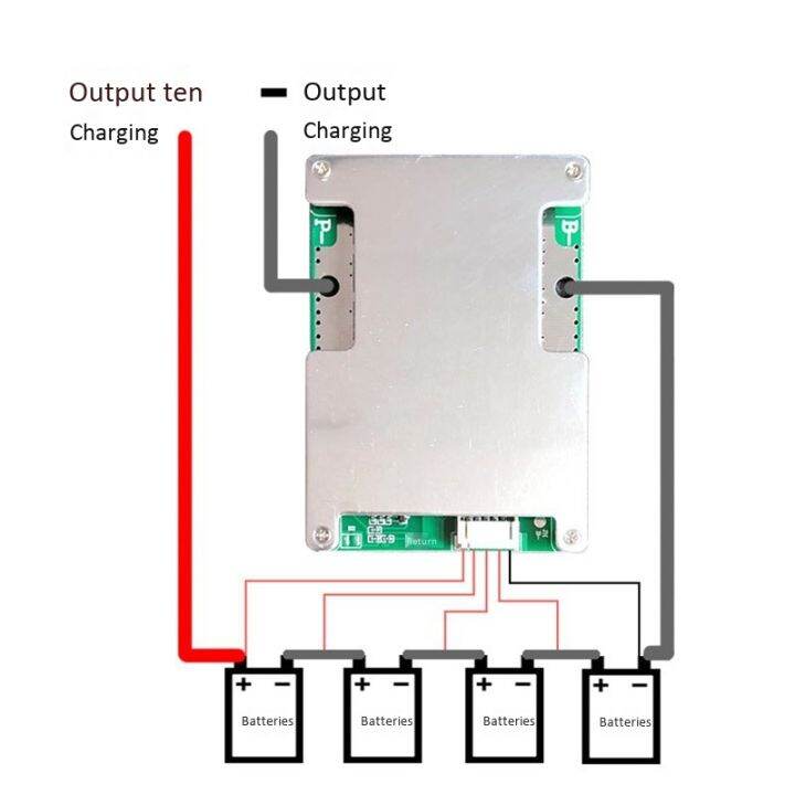 4วินาที12โวลต์800a-bms-li-iron-ชาร์จคณะกรรมการป้องกันที่มีแบตเตอรี่สมดุลเพิ่ม-pcb-คณะกรรมการป้องกัน