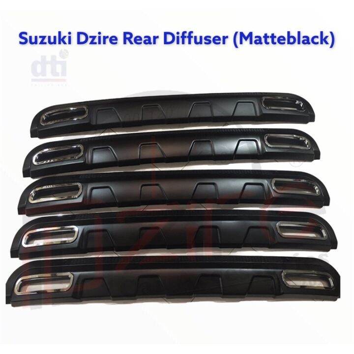 Suzuki Dzire Rear bumper Diffuser (for 20182021 model Lazada PH