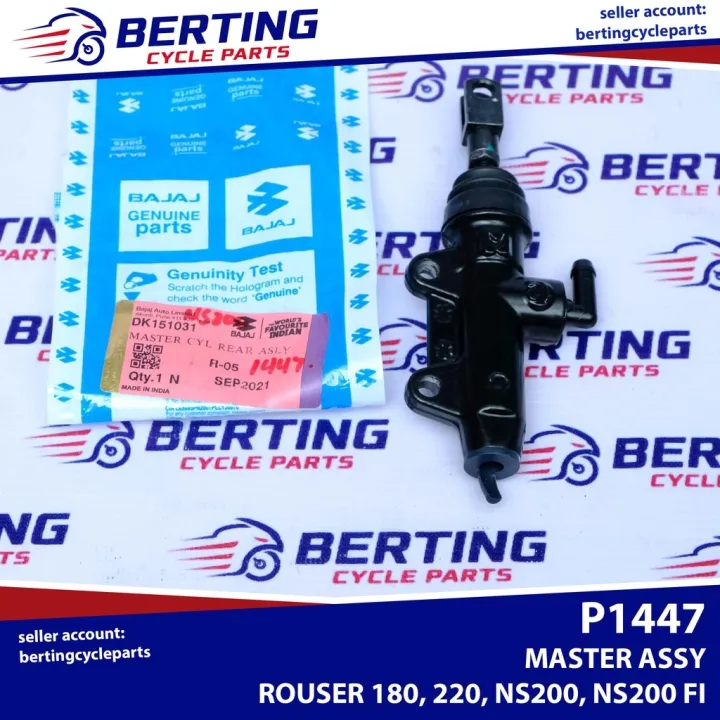 REAR BRAKE MASTER CYLINDER ASSY Rouser 220 NS200 RS200 Dominar 400 KTM