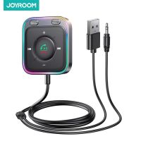 ❡ Joyroom Bluetooth 5.3 อะแดปเตอร์รถ Enhanced Dual Mics ENC การตัดเสียงรบกวน 3.5 มม. อะแดปเตอร์ AUX Bluetooth Wireless Receiver