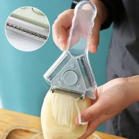 3 in 1 Stainless Steel Magic Trio Peeler Set Vegetable Slicer Shredder Julienne Cutter Blade Zester Grater Kitchen Gadget 2021 Graters  Peelers Slicer