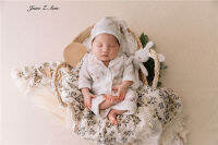 การถ่ายภาพทารกแรกเกิด INS Home Style Simple Theme อุปกรณ์ถ่ายภาพเด็กทารก Infant Photo Clothing