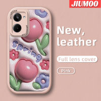 เคส JIUMOO สำหรับ Realme 10 Pro 5G Realme 10 Pro Plus เคสลายการ์ตูน3D ดอกไม้น่ารักกันกระแทกใหม่เคสซิลิโคนนิ่มเลนส์กล้องถ่ายรูปเคสป้องกันรวมทุกอย่าง