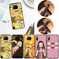 ZVZ11 Anime Demon Slayer Kimetsu no Yaib อ่อนนุ่ม High Quality TPU ซิลิโคน Phone เคสโทรศัพท์ ปก หรับ Xiaomi Redmi Note 11 Pro 11S 9A 8A 9T 9C 10X 10C 10A K50 NFC