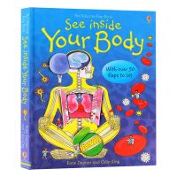 Usborneอ่านภายในชุดBodyภาษาอังกฤษOriginalรุ่นดูภายในBodyยอดนิยมหนังสือภาษาอังกฤษสำหรับเด็กเปิดกระดาษแข็งเคสหนังPUโทรศัพท์มือถือภาษาอังกฤษรุ่นเดิมรุ่นUsborne