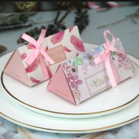 【hot】 10Pcs Boxes Chocolate Wedding Favor Birthday Packing With Decoration !