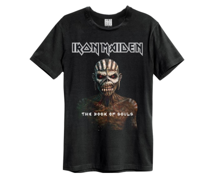 Amplified Tshirt Iron Maiden Book Of Soul Mens New Black 2021