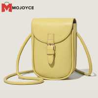 MOJOYCE กระเป๋ากระเป๋าโทรศัพท์ PU แบบลำลองสำหรับพกพา,กระเป๋าเดินทางของผู้หญิงกระเป๋าใส่เงินเหรียญของเด็กผู้หญิงแฟชั่นน้ำหนักเบาแบบสีทึบ