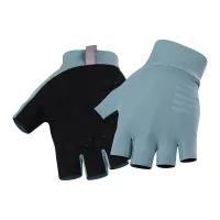 YKYWBIKE Cycling Gloves Half Finger Mens Womens Summer Sports Shockproof Sports Gloves MTB Bike Light Soft Bicycle Glove