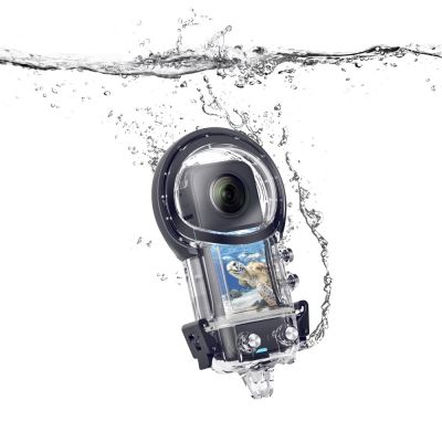 เคสดำน้ำสำหรับ Insta360 X3ความยาว50เมตรซองกันน้ำสำหรับ Insta360หนึ่ง X3กล่องปกป้องใต้น้ำกล่องใส่อุปกรณ์ดำน้ำ X3อุปกรณ์เสริมกล้อง