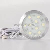 【♘COD Free Cas♘】 yanjina85828158 ไฟดาวน์ไลท์ Led บางเฉียบ5050smd 9led 12vdc และสว่างดีสำหรับไฟใต้ตู้และไฟขั้นบันไดสีขาว/อบอุ่นสีขาว1ชิ้น/ล็อต