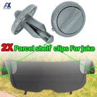 New prodects coming 2pcs For Nissan Juke F15 Early Type 799161KA3A Grey Plastic Rear Boot Trunk Cargo Parcel Shelf Clip Bracket Retaining Clips