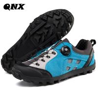 QNX-TB199 High Quality Mens Hiking Shoes with BOA Non-Slip Climbing Boot Wearable Training Sneakers Outdoor Trekking Shoes 39-50