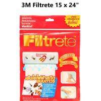 3M Filtrete แผ่นดักจับสิ่งแปลกปลอมในอากาศ ขนาด 15X24 นิ้ว - ฟิลทรีตท์ Air Filter 15X24 Inch - Filtrete™ A/C Filter - Air Cleaning Filter - Room Air Conditioner Filter