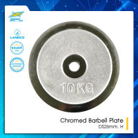 SPORTLAND บาร์เบลแผ่น SPL Chromed Barbell Plate 10kg./25P DS26mm. H (3200)