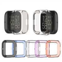 Protective Shell for Fitbit Versa 2 Case Smart Watch Screen Protector TPU Cover for Versa2 Protection Frame Accessories