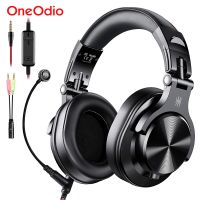 Oneodio A71 Gaming Headset Studio DJ หูฟังสเตอริโอ Over Ear หูฟังแบบมีสายพร้อมไมโครโฟนสำหรับ PC PS4 Xbox One Gamer