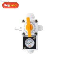 ✾ Kegland DUOTIGHT INLINE IN LINE REGULATOR - WITH INTEGRATED GAUGE FOR WATER OR GAS - 8MM (5/16 quot; PUSH IN)