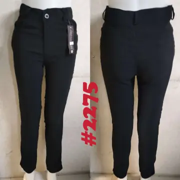 Casual suit pants women's new high waist Skinny Slack Black Pants