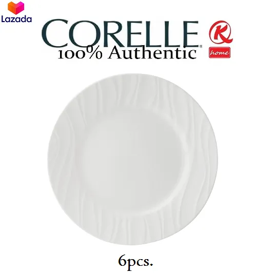 CORELLE Dinner Plate 27cm (6pcs.) Boutique Swept Embossed Lazada PH