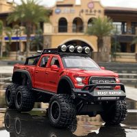 1/28 Ford Raptor F150 Alloy Car Modified Off-Road Vehicle Model Diecast Toy Vehicles Metal Car Model Collection Kids Toys Gift