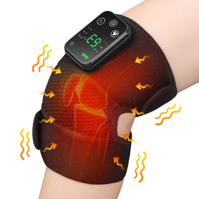 Electric Heating Knee Pads Vibration Massager Hot Compress Therapy Support Brace Heated Physiotherapy Joint Elbow Leg Arthritis